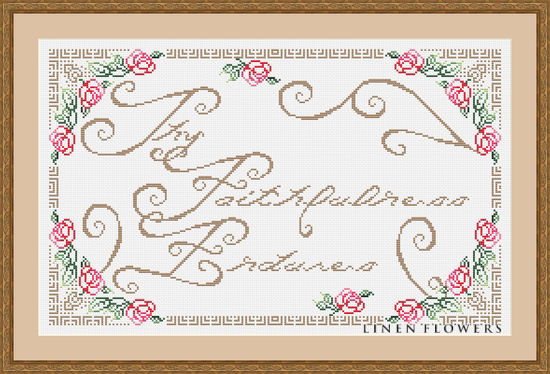 276LF Thy Faithfulness by Linen Flowers