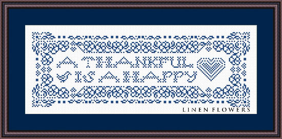 #283 A Happy Heart by Linen Flowers