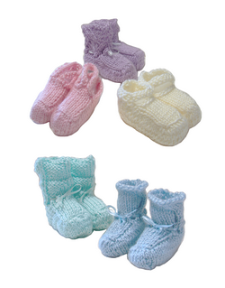 #57TH Knit With Love Booties