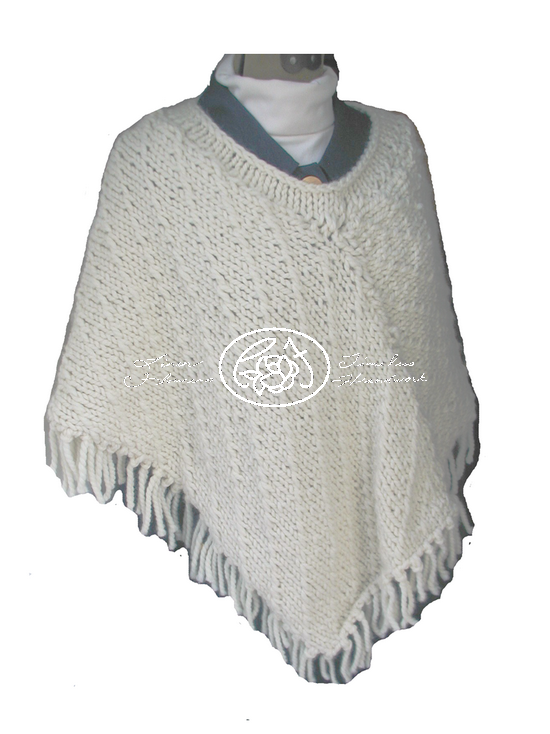 #11TH Aran Poncho