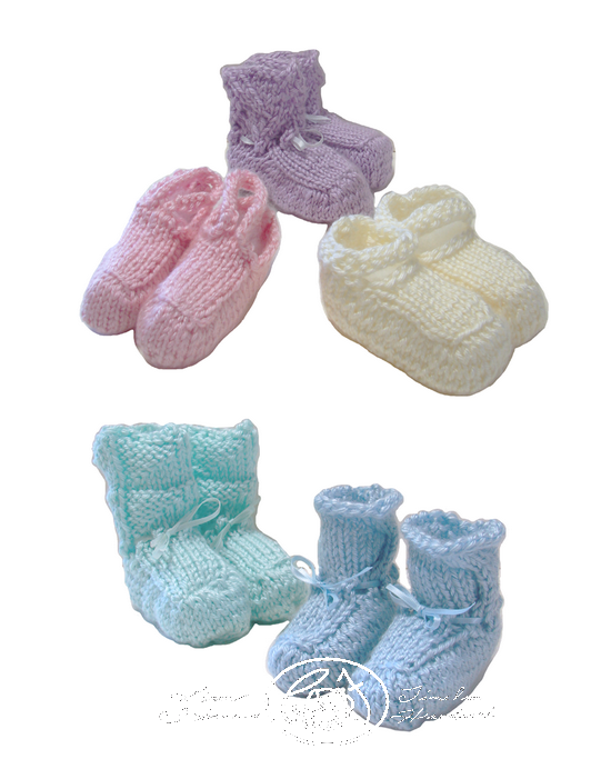 #57TH Knit With Love Booties