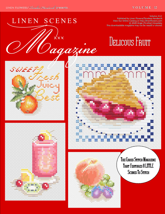 Linen Scenes Magazine Volume 12 Delicious Fruit