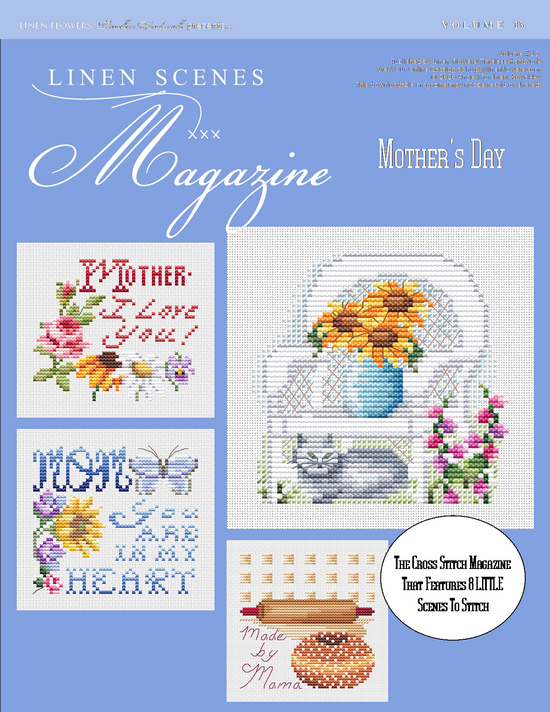 LS13 Linen Scenes Magazine Volume 13 Mother's Day Front Cover