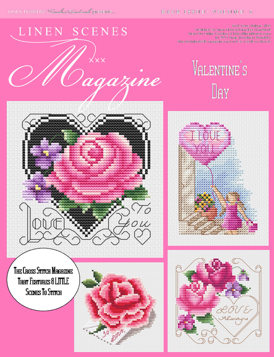 Linen Scenes Magazine Volume 2 Valentine's Day