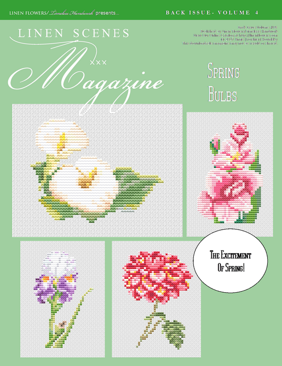 Linen Scenes Magazine Volume 4 Spring Bulbs