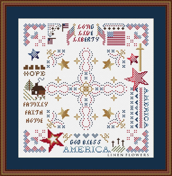 274 Long Live Liberty by Linen Flowers
